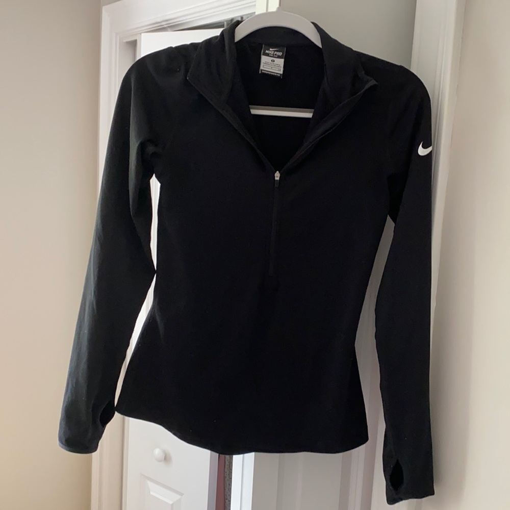 Nike Pro 3/4 Zip Fleece